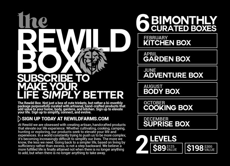 Large Rewild Subscription Box (Bi-monthly, starting Feb 2022)